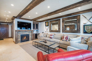 Steve Yochum-Built Home, Focus on custom sitting room features