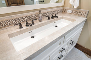 Steve Yochum-Built Home, Focus on custom bathroom features