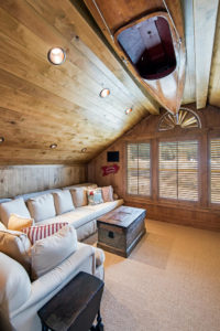 Steve Yochum-Built Home, focus on custom loft
