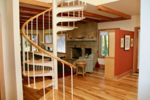 Spiral Staircase, Steve Yochum Build.